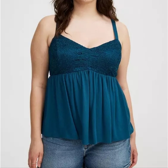 torrid Tops - Like new Torrid 2x Babydoll Cami